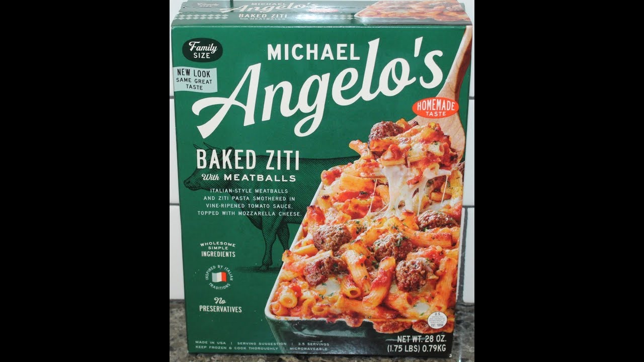 Michael Angelo’s Baked Ziti with Meatballs Review