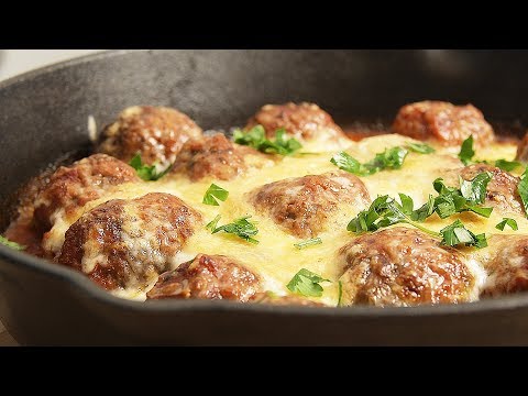 Cheesy Meatball Bake Recipe By Goutez - EasyFoodMaking.com